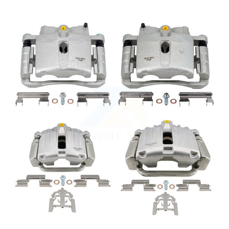 CMX KBC-100816 Disc Brake Caliper for 2003-2007 Chevrolet Silverado 1500 Classic, GMC Sierra 1500 Classic, Chevrolet Silverado 1500 & more - Front and Rear product image