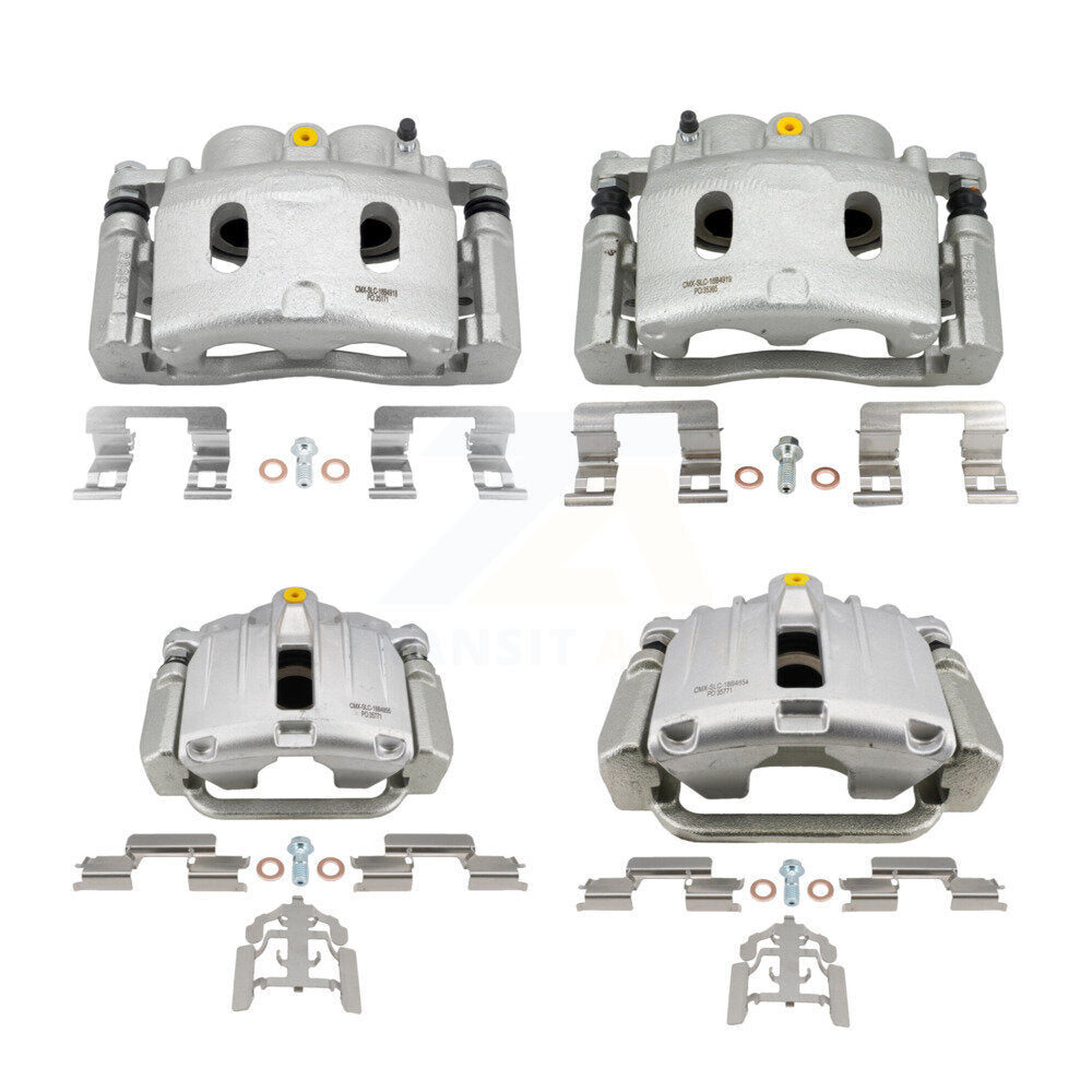 CMX KBC-100817 Disc Brake Caliper for 2005-2007 Chevrolet Silverado 1500, Chevrolet Silverado 1500 Classic, GMC Sierra 1500 & more - Front and Rear product image