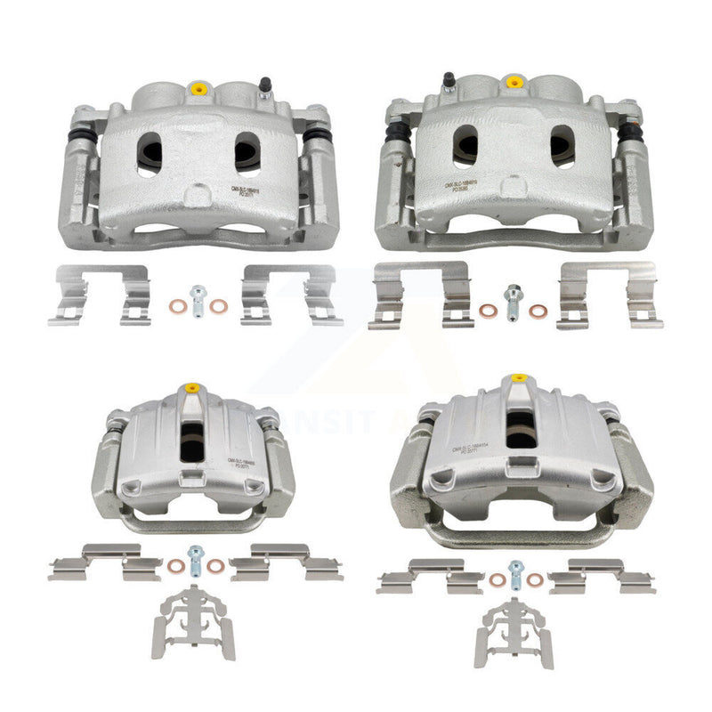 CMX KBC-100817 Disc Brake Caliper for 2005-2007 Chevrolet Silverado 1500, Chevrolet Silverado 1500 Classic, GMC Sierra 1500 & more - Front and Rear product image