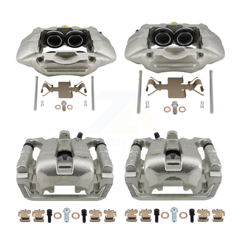 CMX KBC-100882 Disc Brake Caliper for 2019-2022 Chevrolet Silverado 1500 LTD, GMC Sierra 1500 Limited, Chevrolet Silverado 1500 & more - Front and Rear product image