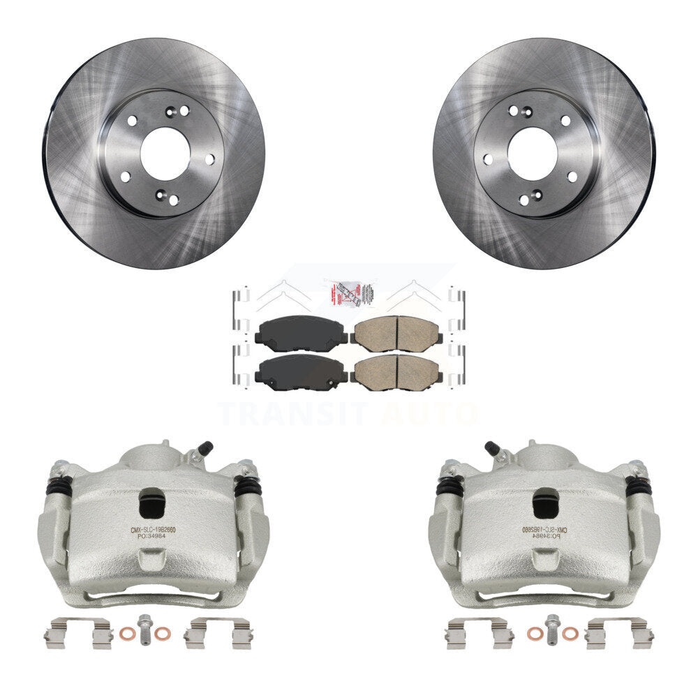 Transit Auto KC8-100001N Disc Brake Kit for 2005-2017 Acura ILX, Honda Fit, Honda Accord - Front product image
