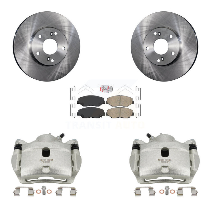 Transit Auto KC8-100001N Disc Brake Kit for 2005-2017 Acura ILX, Honda Fit, Honda Accord - Front product image