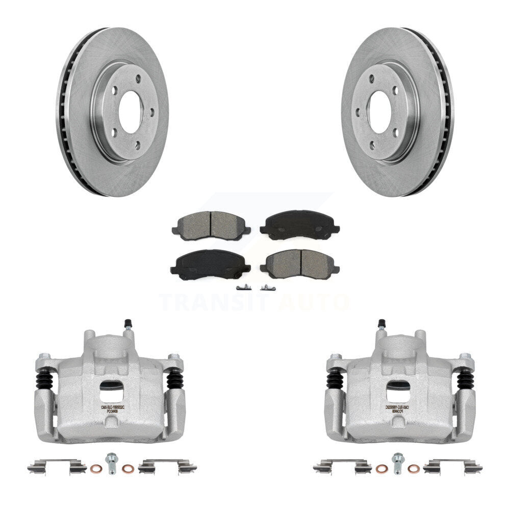 Transit Auto KC8-100002S Disc Brake Kit for 2008-2017 Mitsubishi Lancer - Front product image