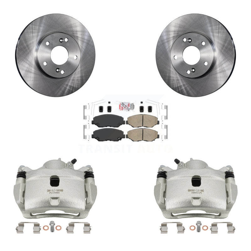 Transit Auto KC8-100003N Disc Brake Kit for 2005-2017 Acura ILX, Honda Fit, Honda Accord - Front product image