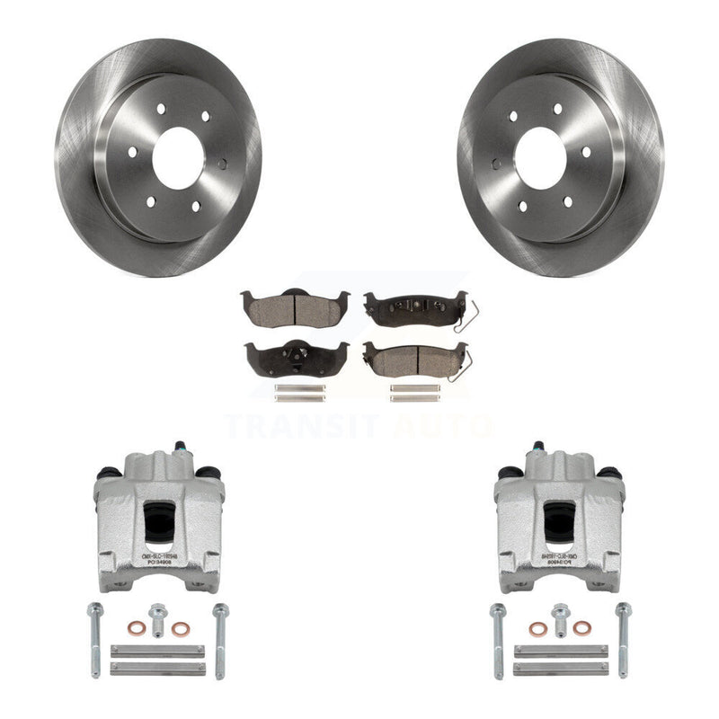 Transit Auto KC8-100004T Disc Brake Kit for 2004-2015 Nissan Armada, INFINITI QX56, Nissan Pathfinder Armada & more - Rear product image