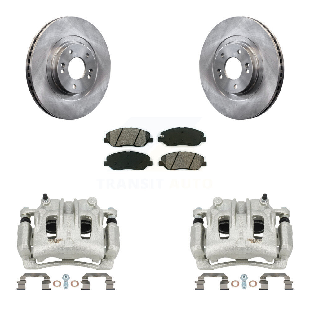 Transit Auto KC8-100005S Disc Brake Kit for 2013-2016 Hyundai Santa Fe, Hyundai Santa Fe XL - Front product image