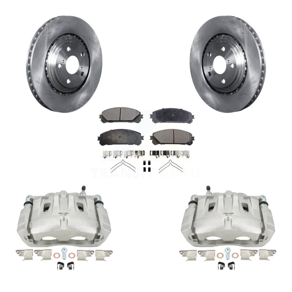 Transit Auto KC8-100006P Disc Brake Kit for 2010-2020 Toyota Highlander, Toyota Sienna, Lexus RX350 - Front product image