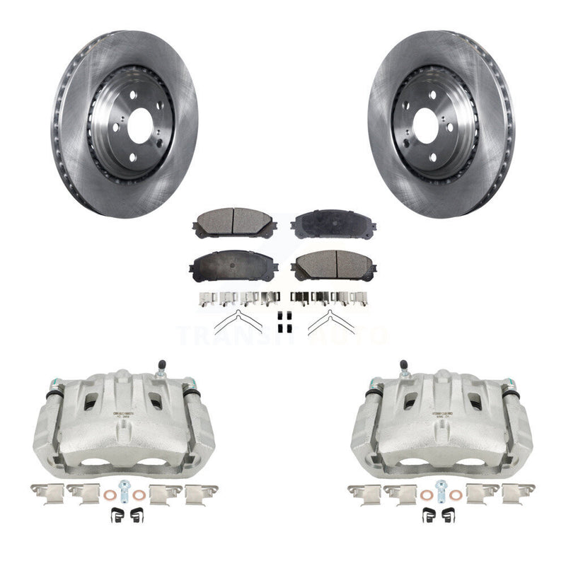 Transit Auto KC8-100006P Disc Brake Kit for 2010-2020 Toyota Highlander, Toyota Sienna, Lexus RX350 - Front product image
