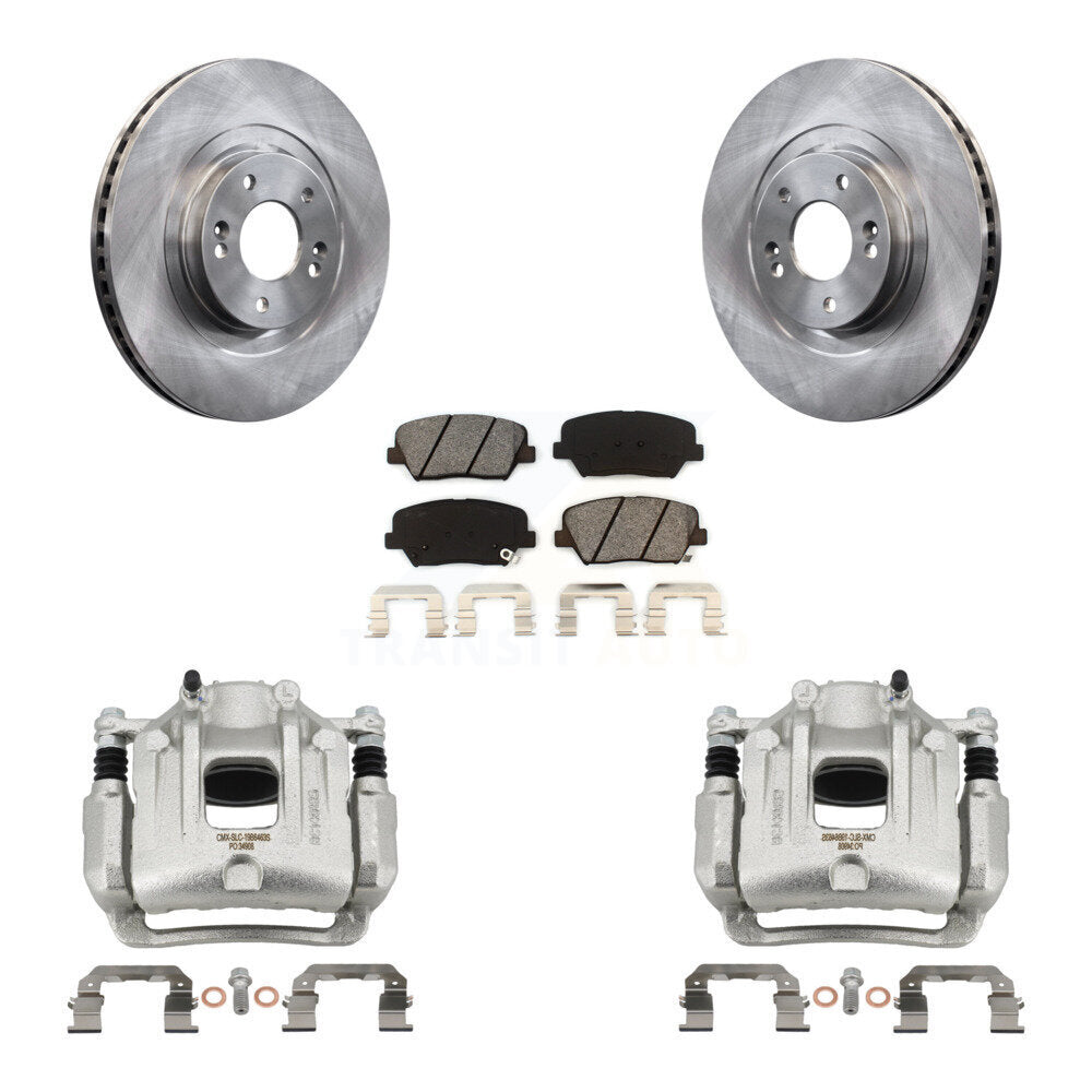 Transit Auto KC8-100006S Disc Brake Kit for 2013-2016 Kia Sorento, Hyundai Santa Fe Sport - Front product image