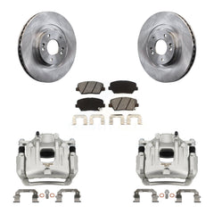 Transit Auto KC8-100006S Disc Brake Kit for 2013-2016 Kia Sorento, Hyundai Santa Fe Sport - Front product image