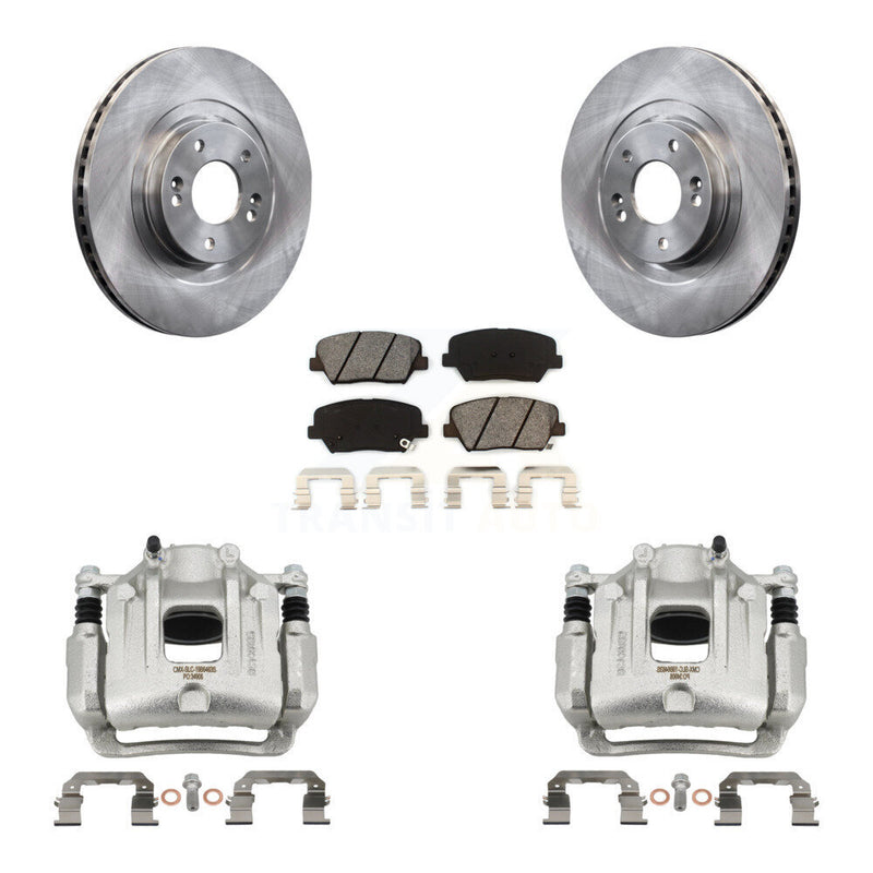Transit Auto KC8-100006S Disc Brake Kit for 2013-2016 Kia Sorento, Hyundai Santa Fe Sport - Front product image