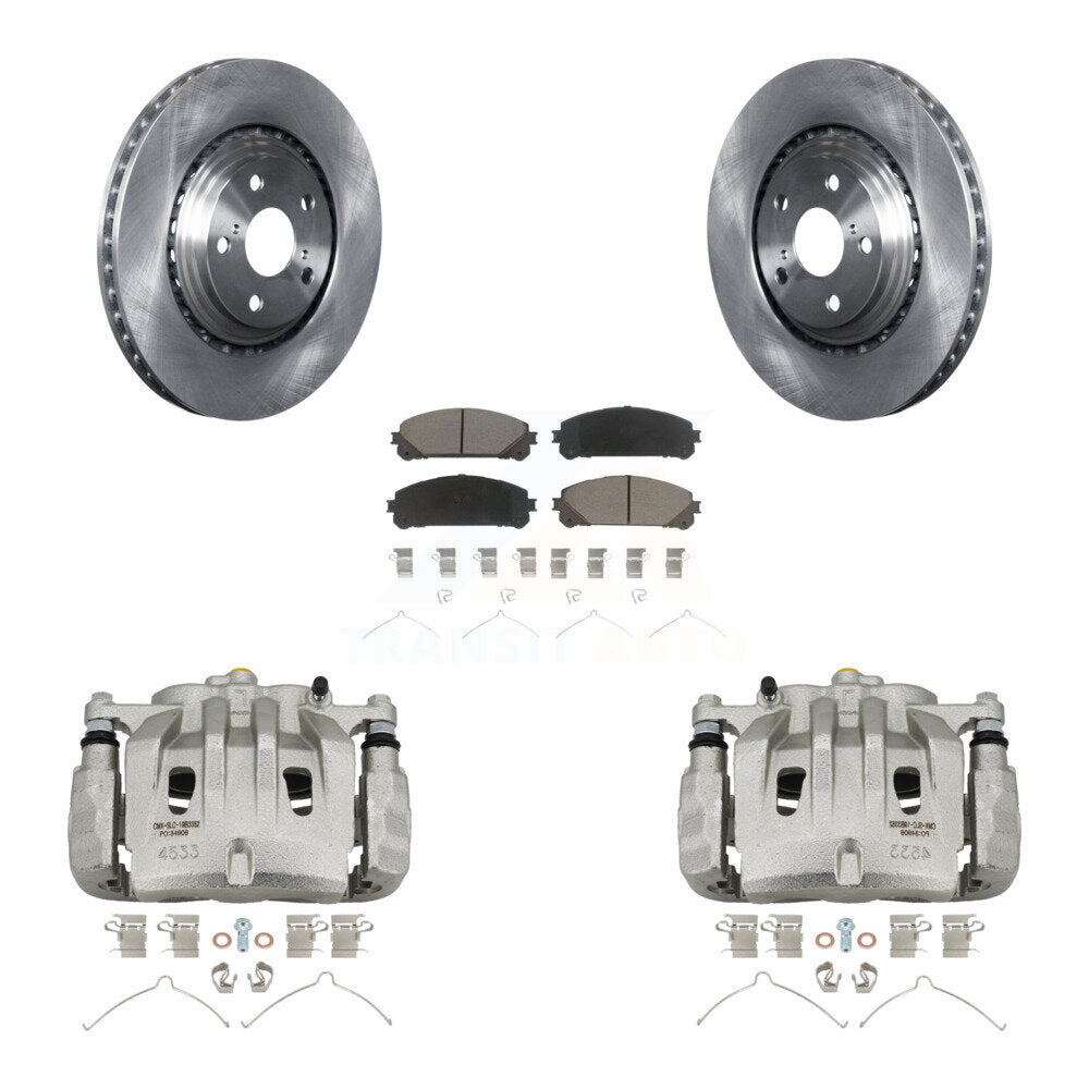 CMX KC8-100007C Disc Brake Kit for 2008-2021 Lexus NX300, Lexus NX200t, Lexus NX300h & more - Front product image