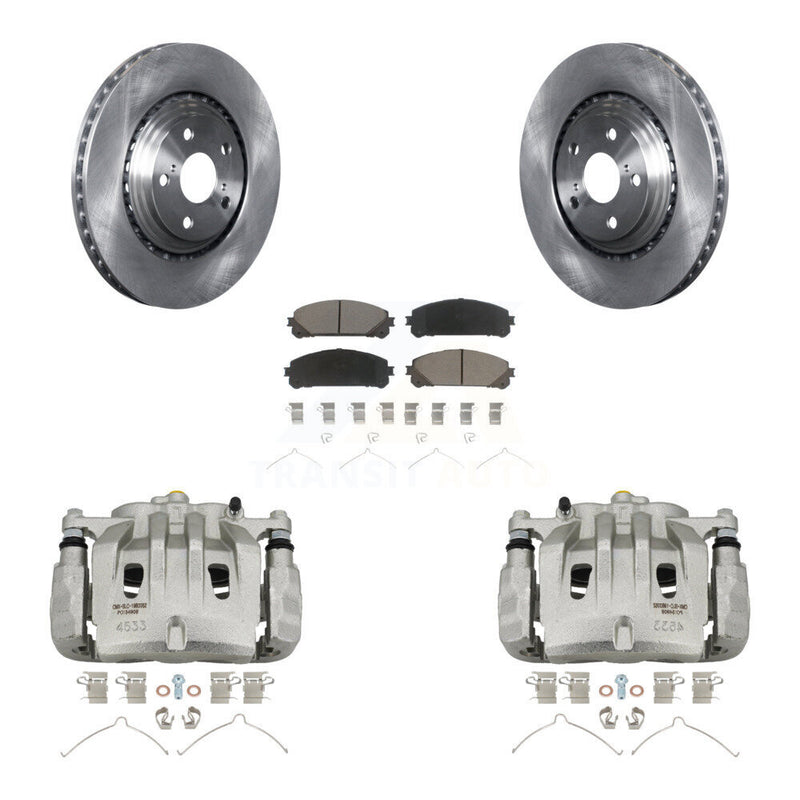 CMX KC8-100007C Disc Brake Kit for 2008-2021 Lexus NX300, Lexus NX200t, Lexus NX300h & more - Front product image