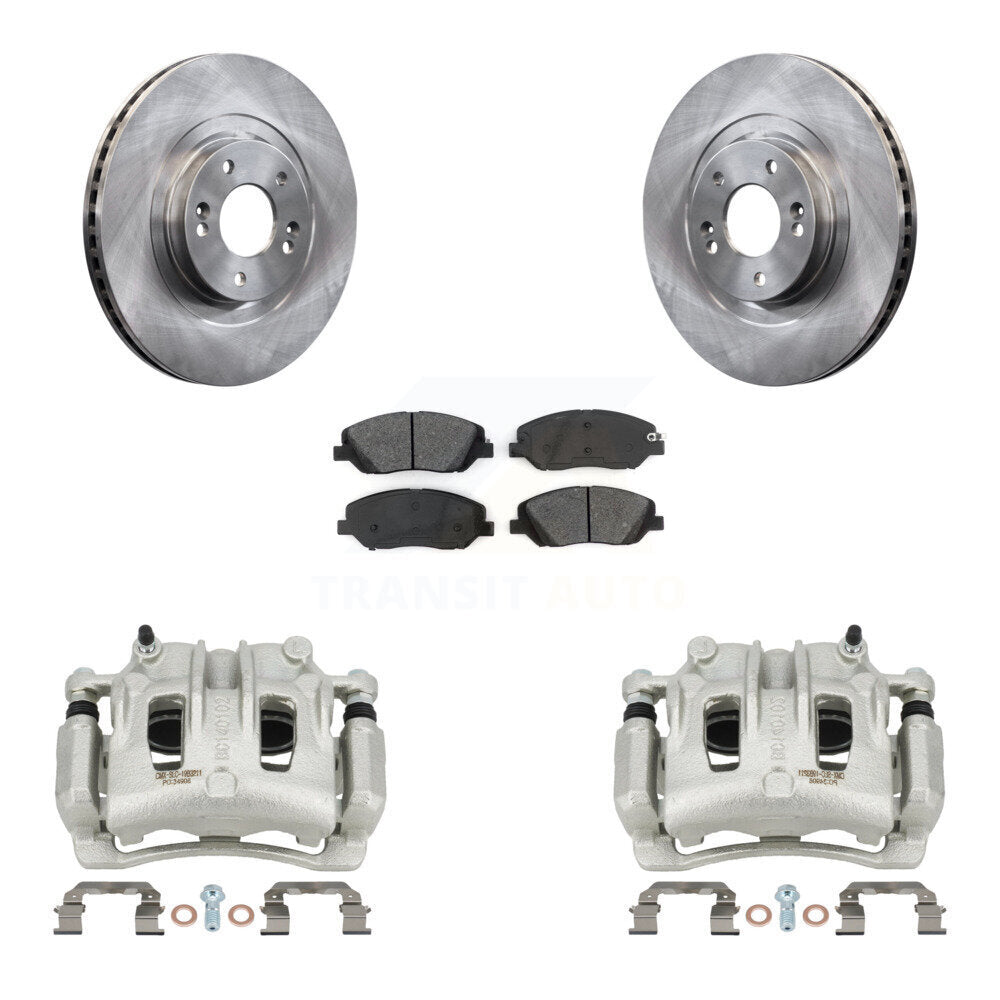 Transit Auto KC8-100007S Disc Brake Kit for 2017-2019 Hyundai Santa Fe, Hyundai Santa Fe XL - Front product image