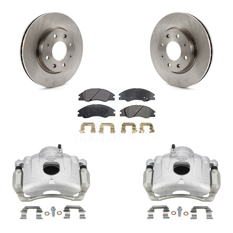 Transit Auto KC8-100008P Disc Brake Kit for 2004-2009 Kia Spectra, Kia Spectra5 - Front product image