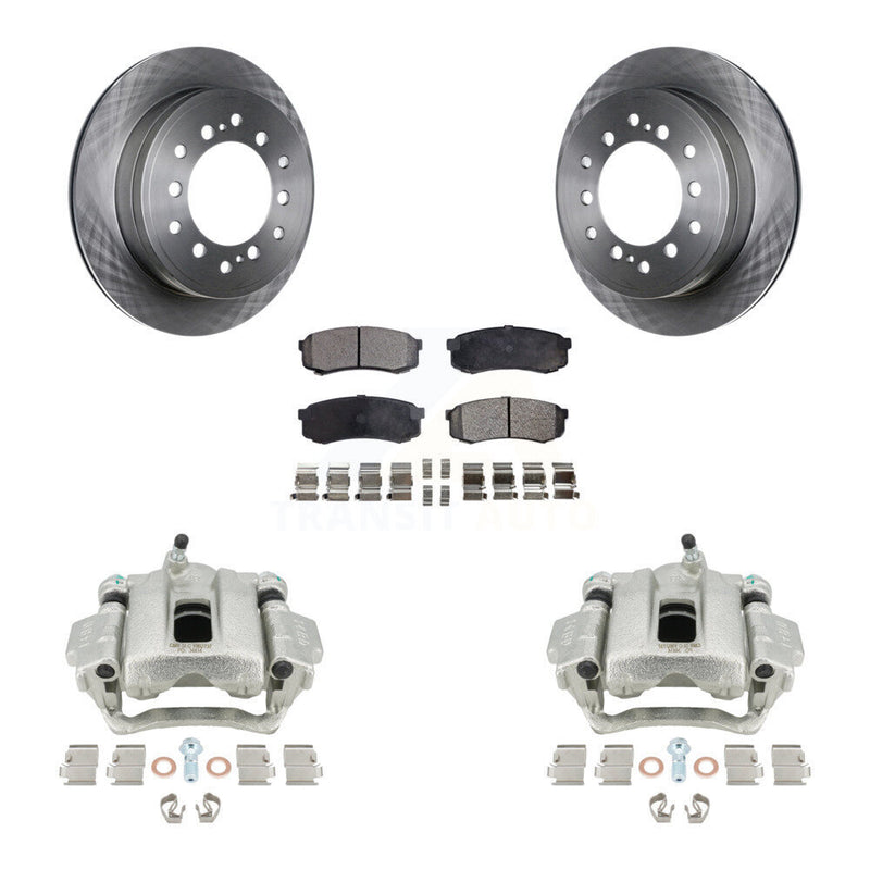 Transit Auto KC8-100008T Disc Brake Kit for 2010-2022 Lexus GX460, Toyota 4Runner - Rear product image