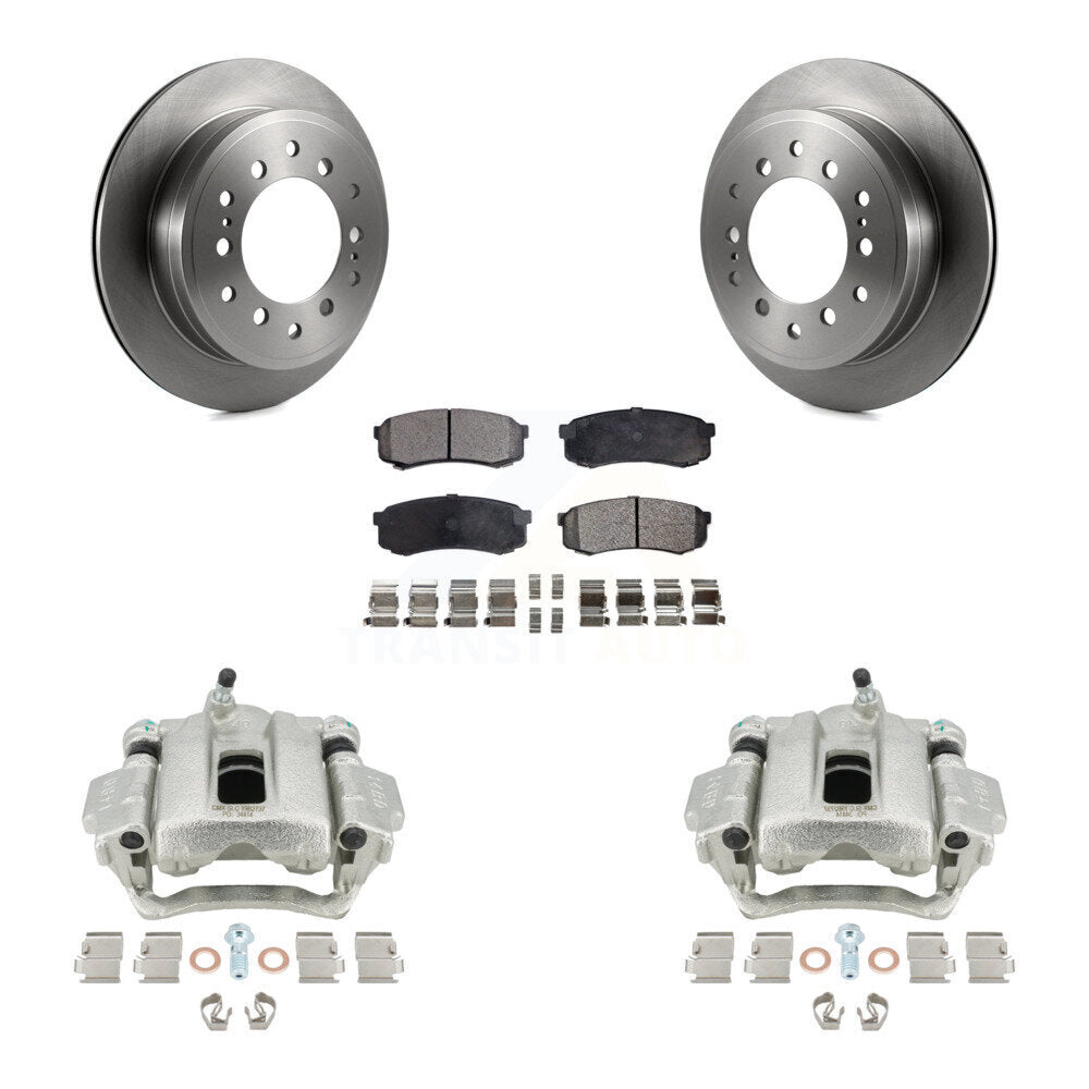 Transit Auto KC8-100009T Disc Brake Kit for 2001-2009 Lexus GX470, Toyota Sequoia - Rear product image