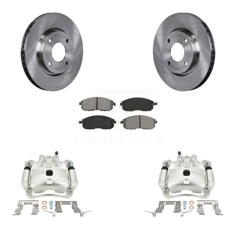 Transit Auto KC8-100010S Disc Brake Kit for 2007-2014 Nissan Cube, Nissan Versa - Front product image