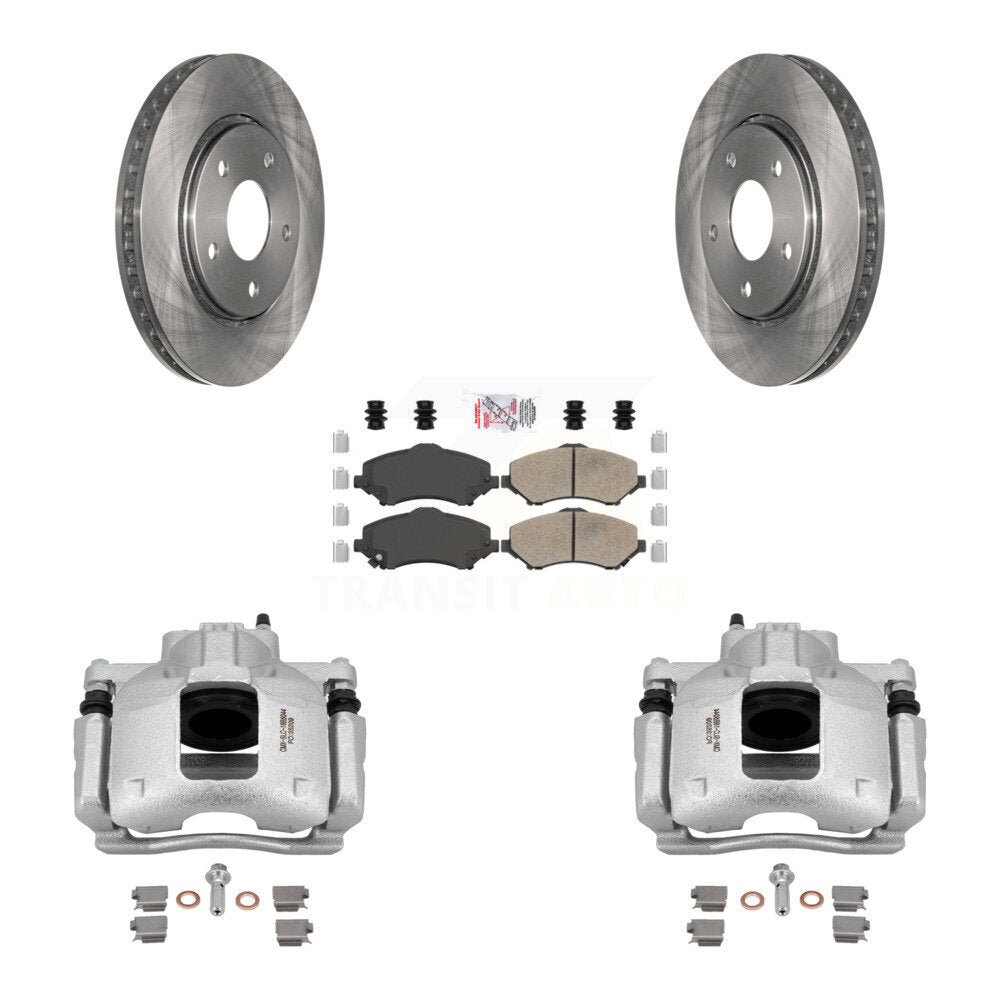 Transit Auto KC8-100011N Disc Brake Kit for 2008-2012 Ram C/V, Volkswagen Routan, Chrysler Town & Country & more - Front product image