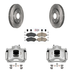 Transit Auto KC8-100011N Disc Brake Kit for 2008-2012 Ram C/V, Volkswagen Routan, Chrysler Town & Country & more - Front product image