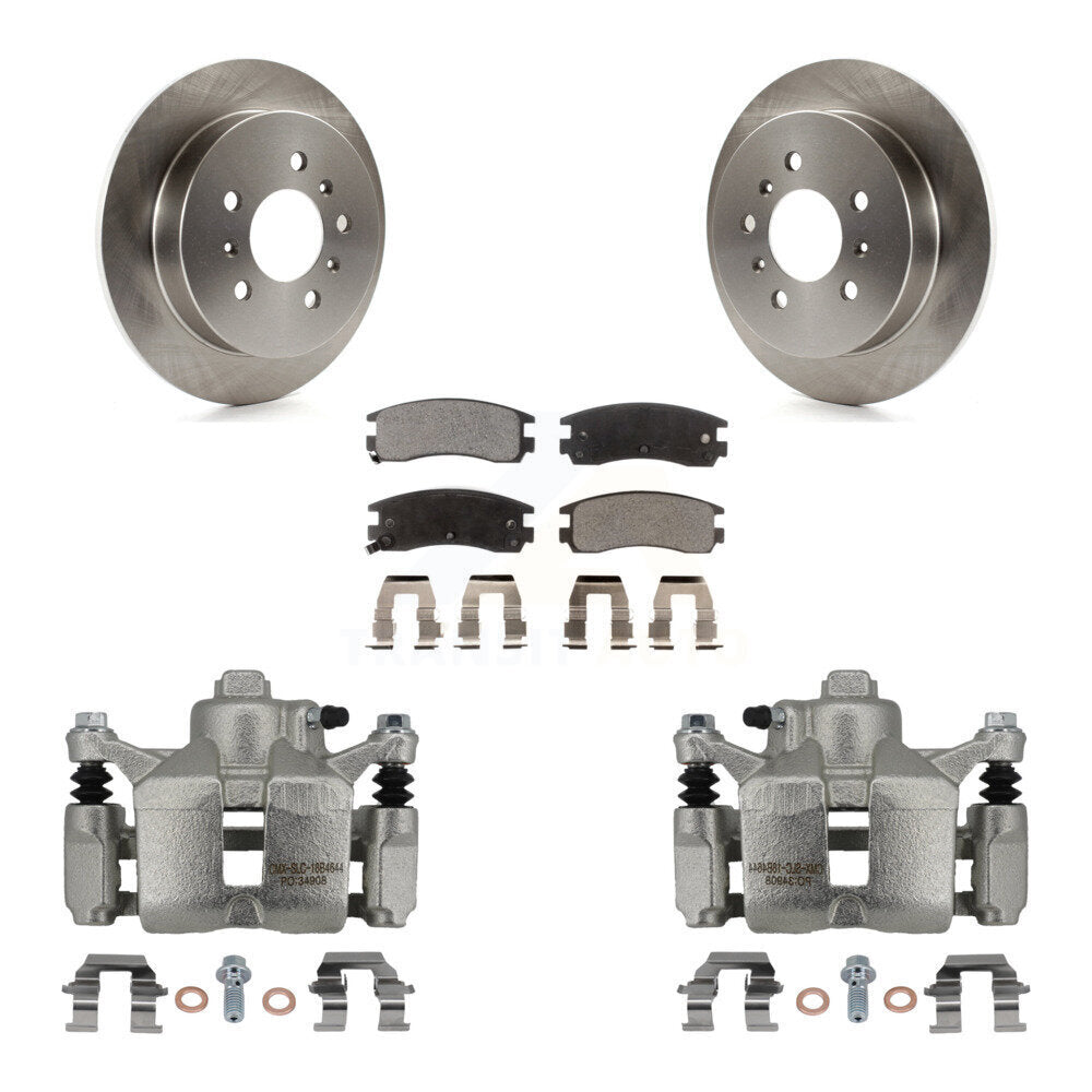 Transit Auto KC8-100011T Disc Brake Kit for 1997-2010 Chevrolet Impala, Buick Allure, Buick LaCrosse & more - Rear product image