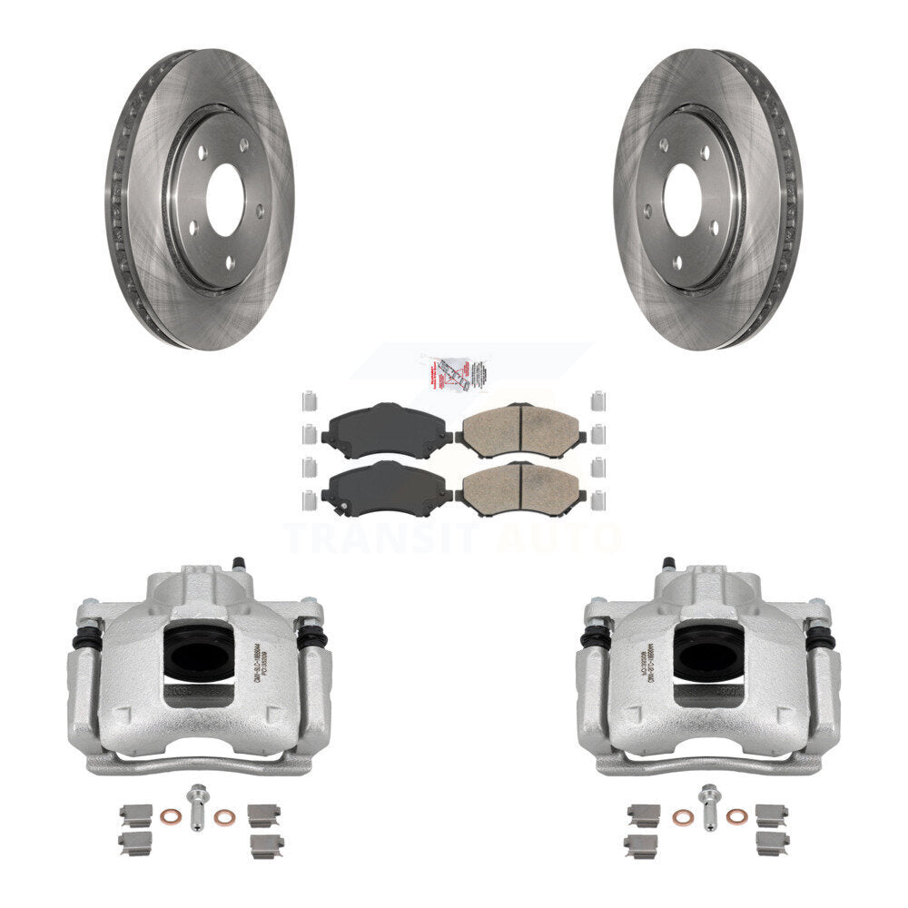 Transit Auto KC8-100012N Disc Brake Kit for 2008-2012 Ram C/V, Volkswagen Routan, Chrysler Town & Country & more - Front product image