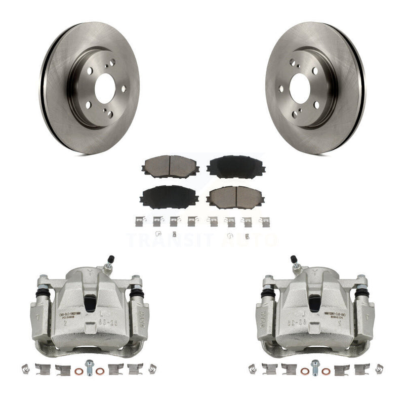 CMX KC8-100014C Disc Brake Kit for 2008-2018 Toyota RAV4, Toyota Prius V, Lexus HS250h & more - Front product image