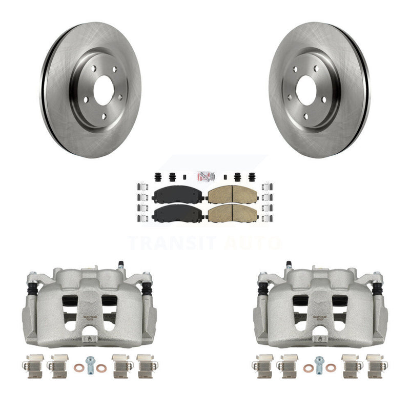 Transit Auto KC8-100014N Disc Brake Kit for 2014-2020 Dodge Journey - Front product image