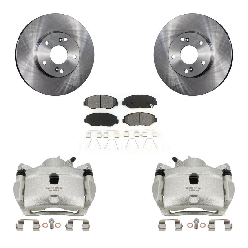Transit Auto KC8-100014S Disc Brake Kit for 2005-2017 Honda CR-Z, Honda Civic, Acura ILX & more - Front product image