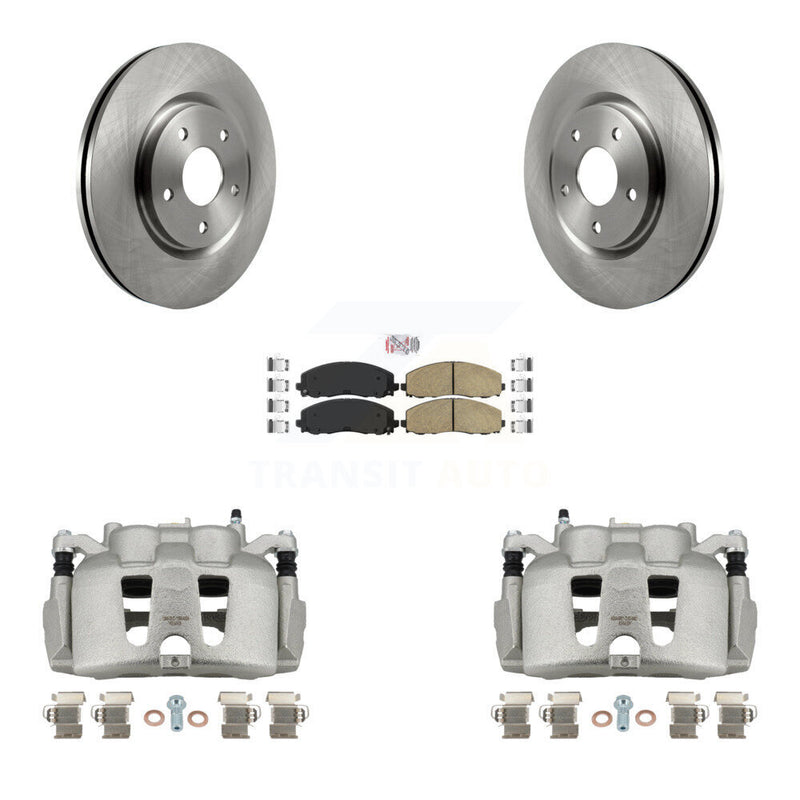 Transit Auto KC8-100015N Disc Brake Kit for 2014-2020 Dodge Journey - Front product image