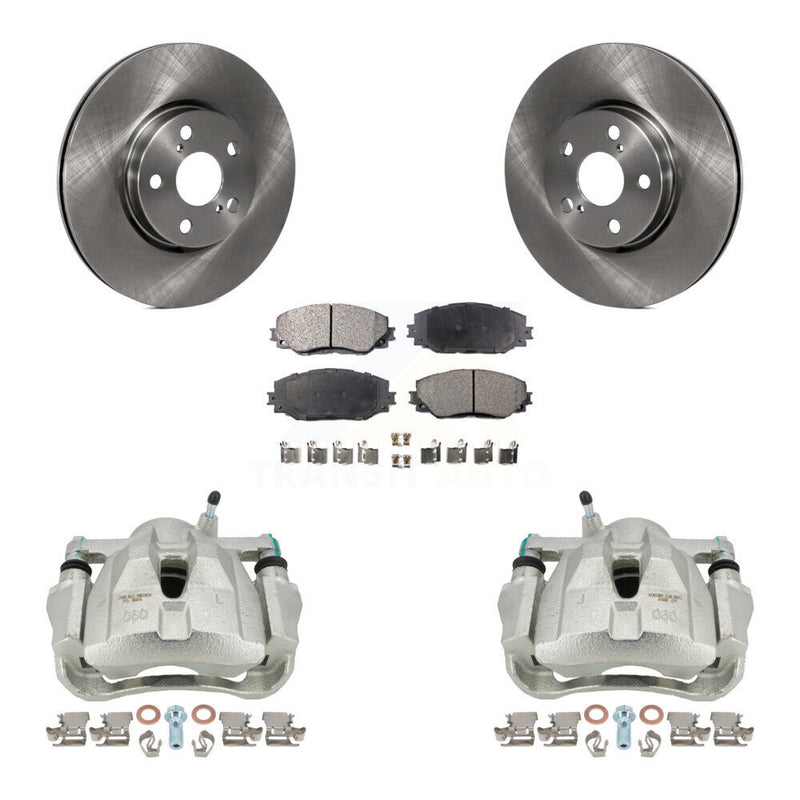 Transit Auto KC8-100015P Disc Brake Kit for 2008-2019 Toyota Corolla, Toyota Matrix, Pontiac Vibe & more - Front product image