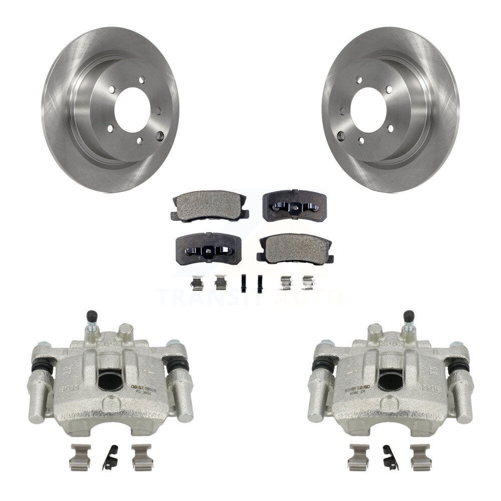 Transit Auto KC8-100015T Disc Brake Kit for 2008-2017 Mitsubishi Lancer, Dodge Caliber - Rear product image