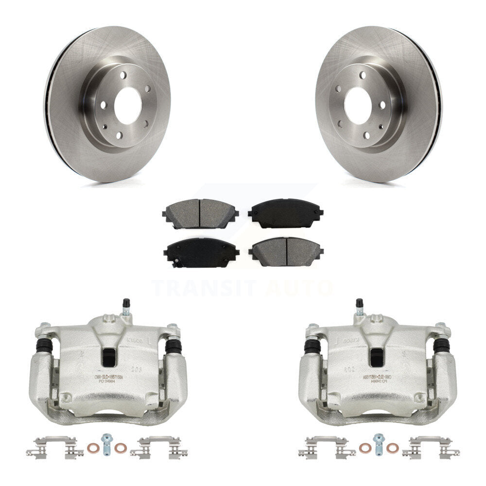 Transit Auto KC8-100017S Disc Brake Kit for 2014-2018 Mazda CX-3, Mazda 3, Mazda 3 Sport - Front product image