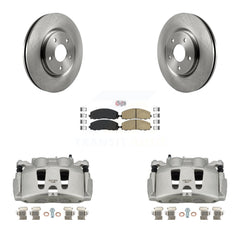Transit Auto KC8-100018N Disc Brake Kit for 2017-2024 Chrysler Grand Caravan, Chrysler Pacifica, Chrysler Voyager & more - Front product image