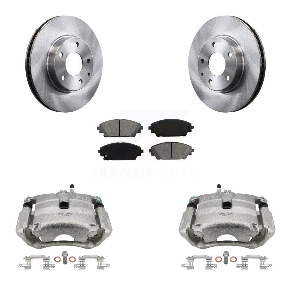 Transit Auto KC8-100018S Disc Brake Kit for 2014-2018 Mazda CX-3, Mazda 3, Mazda 3 Sport - Front product image