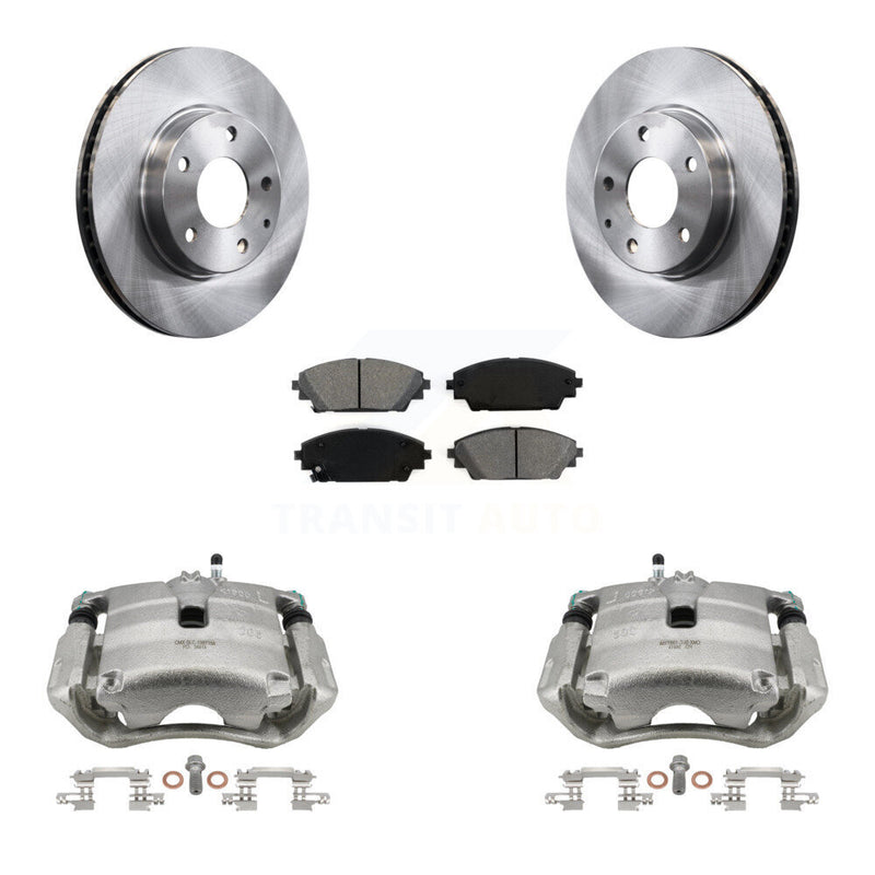 Transit Auto KC8-100018S Disc Brake Kit for 2014-2018 Mazda CX-3, Mazda 3, Mazda 3 Sport - Front product image