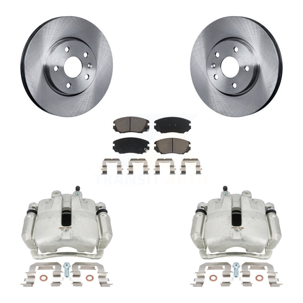CMX KC8-100019C Disc Brake Kit for 2010-2020 Chevrolet Equinox, Chevrolet Impala, Chevrolet Malibu & more - Front product image