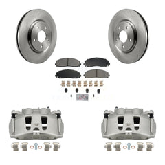 Transit Auto KC8-100019N Disc Brake Kit for 2017-2024 Chrysler Grand Caravan, Chrysler Pacifica, Chrysler Voyager & more - Front product image