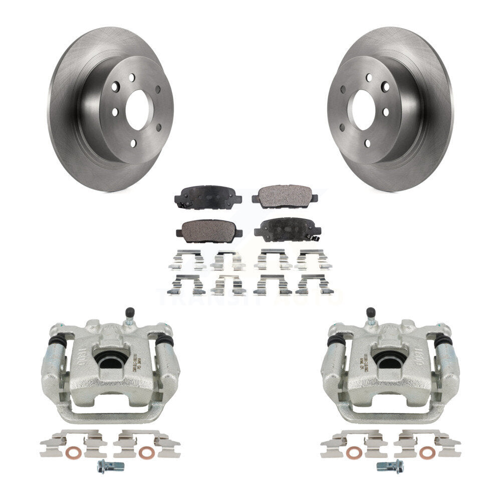 Transit Auto KC8-100019T Disc Brake Kit for 2002-2018 Nissan Altima, Nissan Maxima - Rear product image