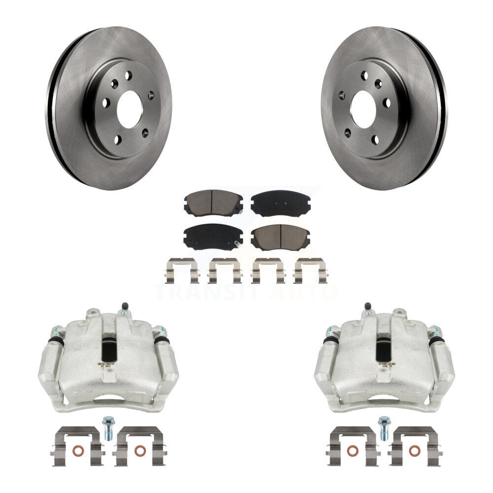 CMX KC8-100020C Disc Brake Kit for 2011-2017 Chevrolet Malibu Limited, Chevrolet Malibu, Buick LaCrosse & more - Front product image