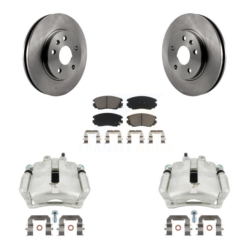 CMX KC8-100020C Disc Brake Kit for 2011-2017 Chevrolet Malibu Limited, Chevrolet Malibu, Buick LaCrosse & more - Front product image
