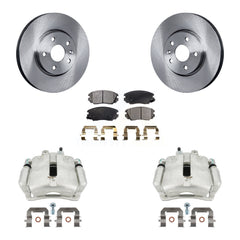 Transit Auto KC8-100021P Disc Brake Kit for 2011-2017 Chevrolet Malibu Limited, Buick LaCrosse, Buick Regal - Front product image