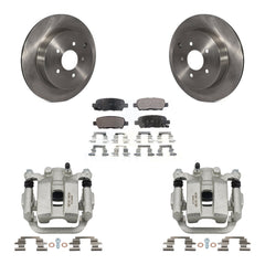 Transit Auto KC8-100022T Disc Brake Kit for 2003-2009 Nissan Quest, Nissan Murano - Rear product image