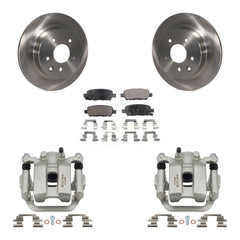 Transit Auto KC8-100023T Disc Brake Kit for 2003-2005 INFINITI G35 - Rear product image