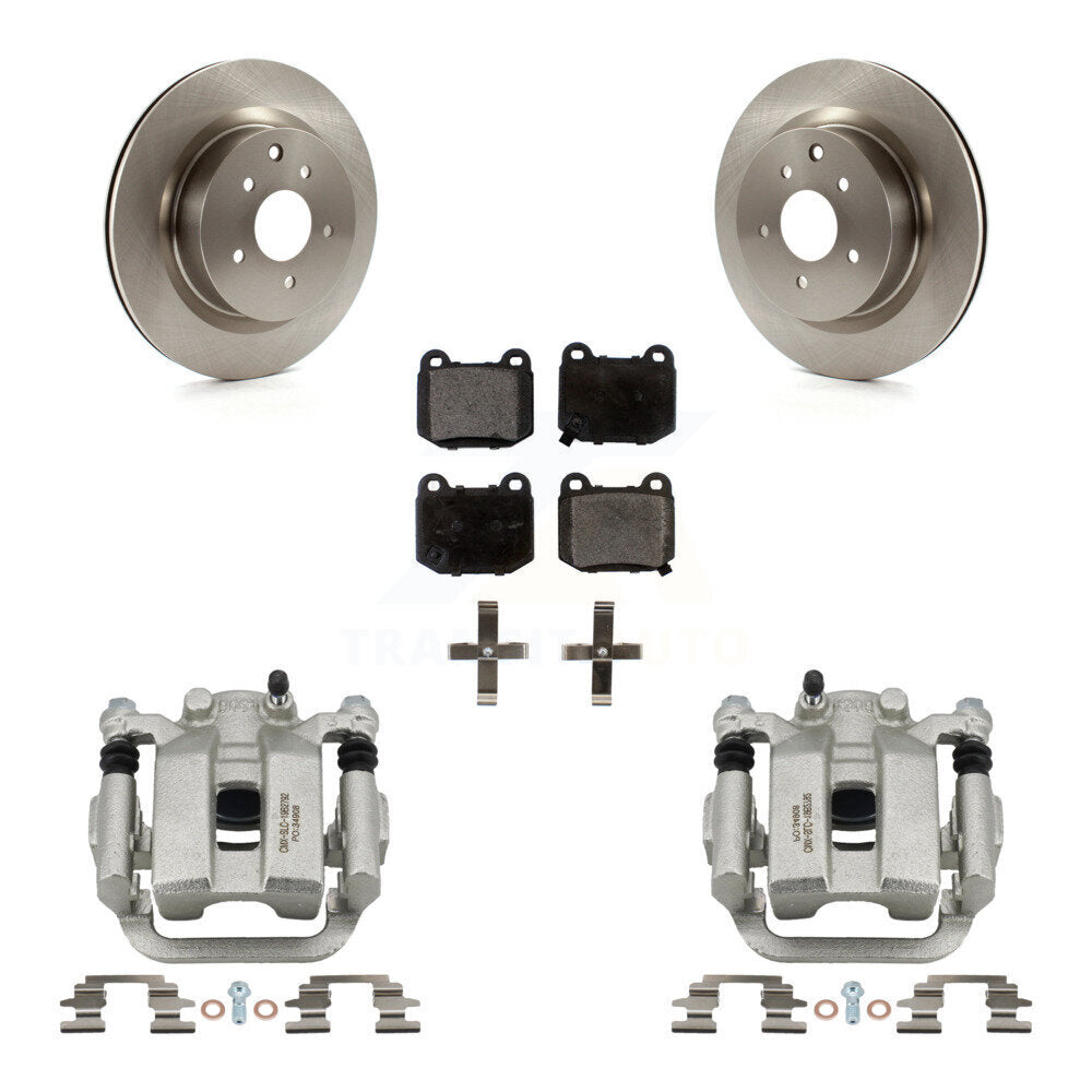 Transit Auto KC8-100024T Disc Brake Kit for 2003 INFINITI G35 - Rear product image