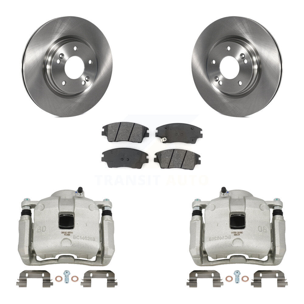 Transit Auto KC8-100025S Disc Brake Kit for 2016-2021 Hyundai Tucson, Kia Sportage - Front product image