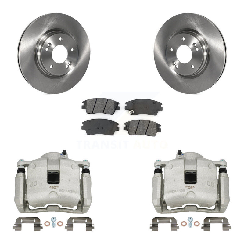 Transit Auto KC8-100025S Disc Brake Kit for 2016-2021 Hyundai Tucson, Kia Sportage - Front product image