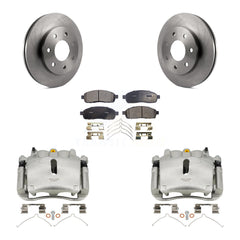 Transit Auto KC8-100028P Disc Brake Kit for 2004-2008 Lincoln Mark LT, Ford F-150 - Front product image