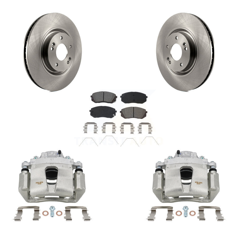 Transit Auto KC8-100029S Disc Brake Kit for 2016-2019 Kia Optima, Hyundai Sonata - Front product image