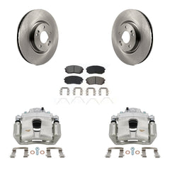 Transit Auto KC8-100029S Disc Brake Kit for 2016-2019 Kia Optima, Hyundai Sonata - Front product image